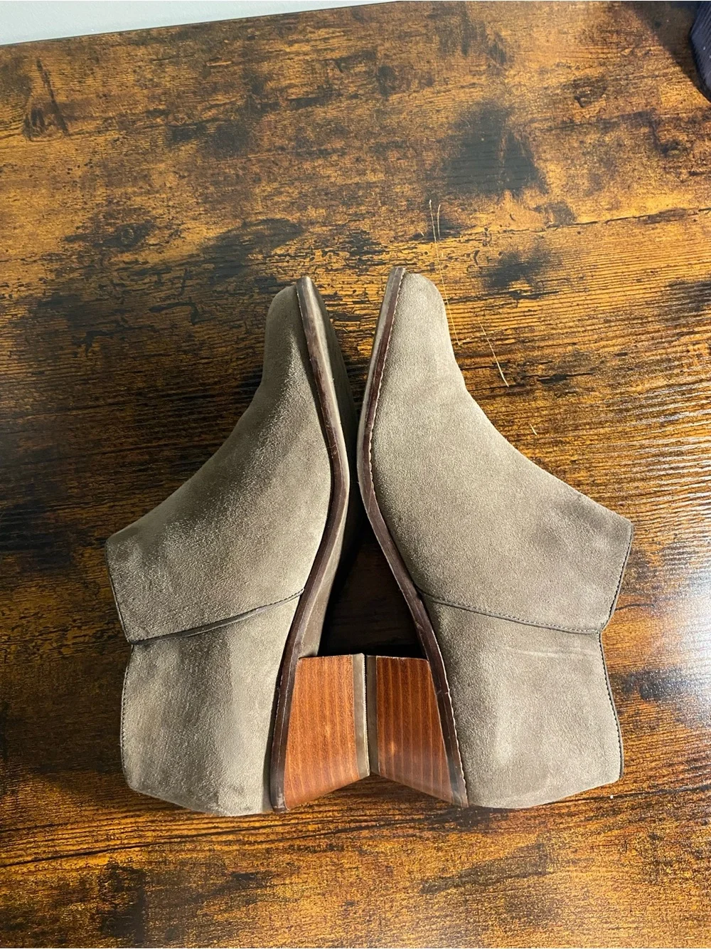 Vionic Suede Ankle Boots